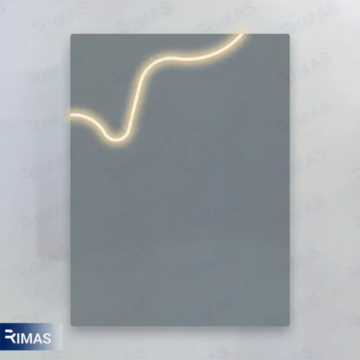 آینه بک لایت گیسو مستطیل 45*60 بدون تاچ - Image 3