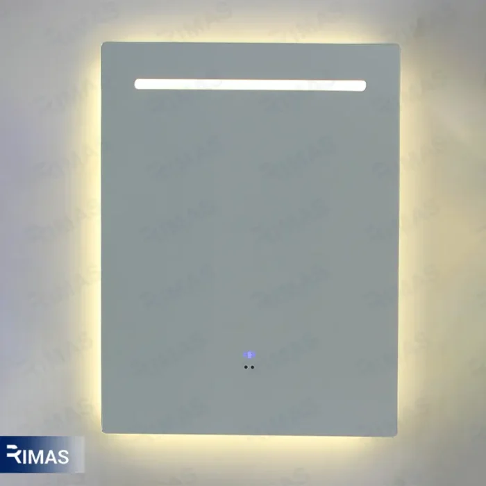 آینه بک لایت آسو مستطیل 45*60 حرکتی - Image 3