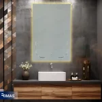 آینه بک لایت لارا مستطیل 100*90 حرکتی - Image 4