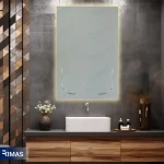 آینه بک لایت لارا مستطیل 100*90 حرکتی - Image 3