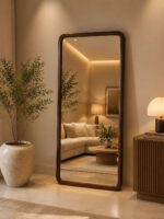 آینه قدی چوبی